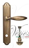 Дверная ручка Venezia на планке PL98 мод. Maggiore (мат. бронза) сантехническая, повор