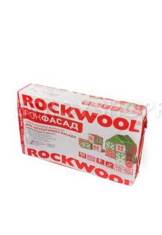 Каменная вата Rockwool Рок-фасад 100 мм (плита)